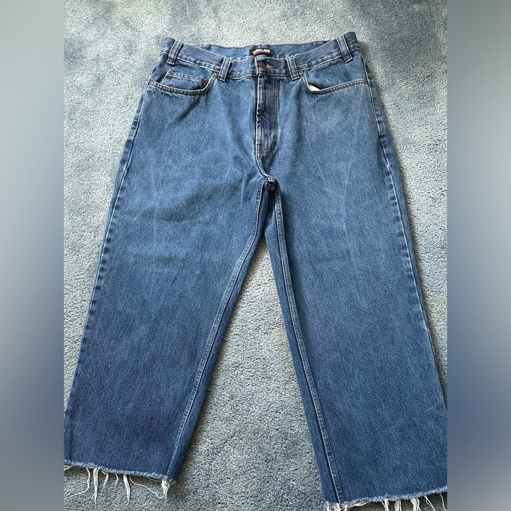 Kirkland baggy jeans!